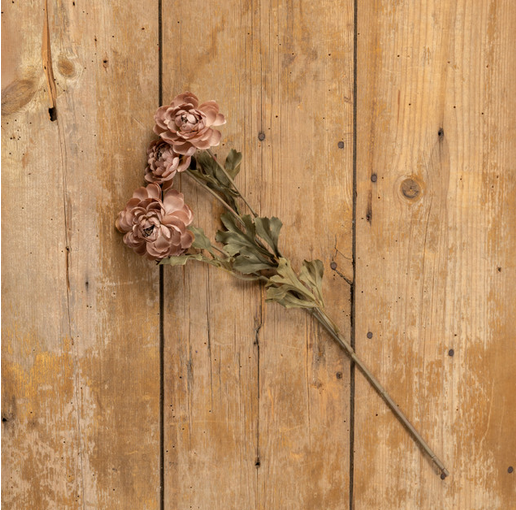 Beige + Pink Cemellia Stem