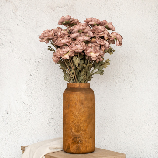 Beige + Pink Cemellia Stem