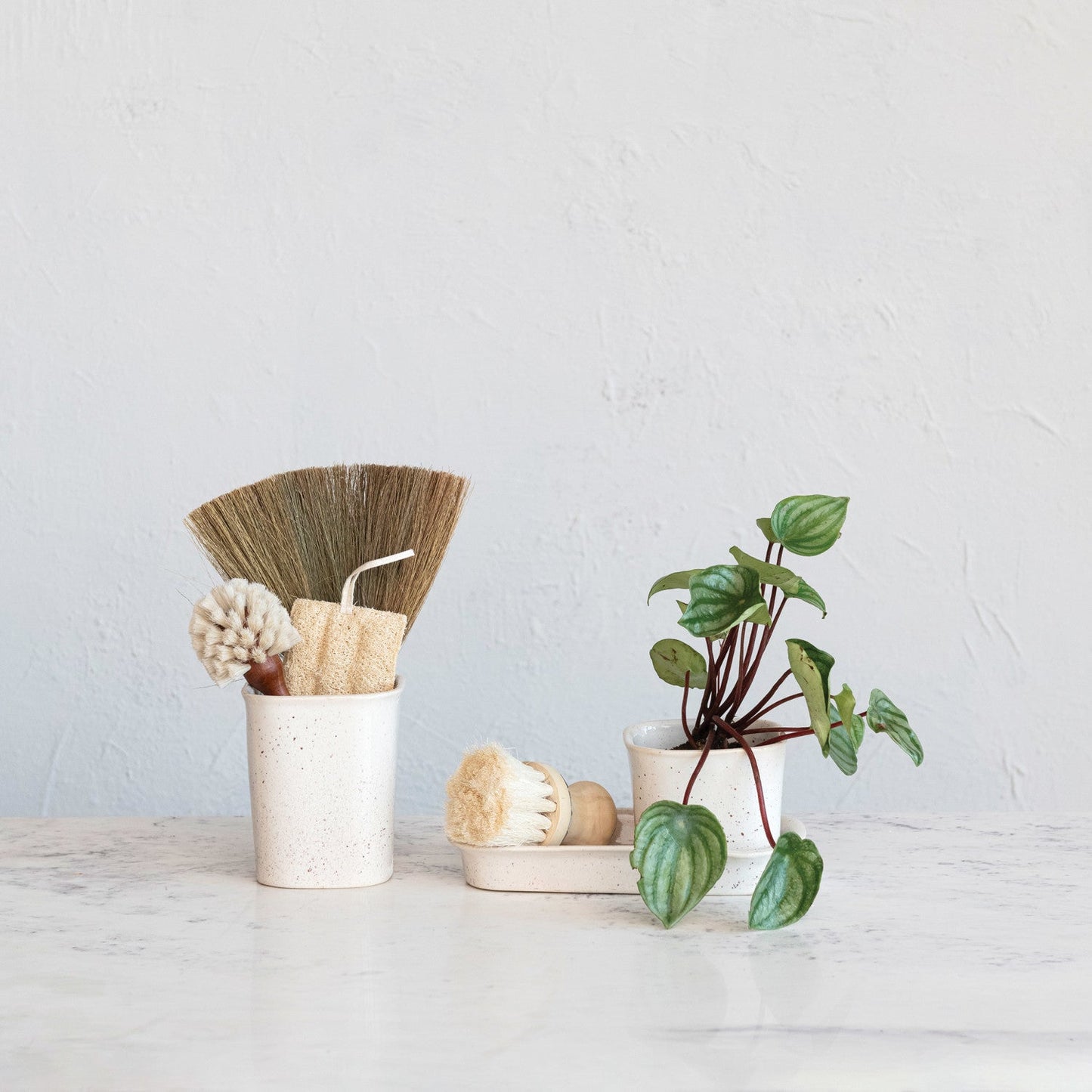 Planter + Saucer, Set of 3