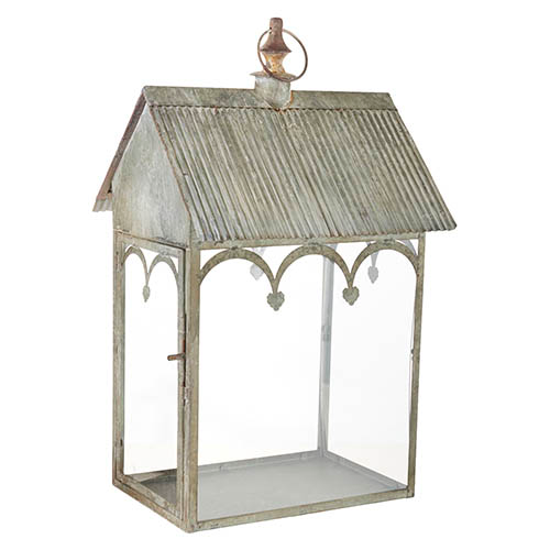 Iron Greenhouse Lantern
